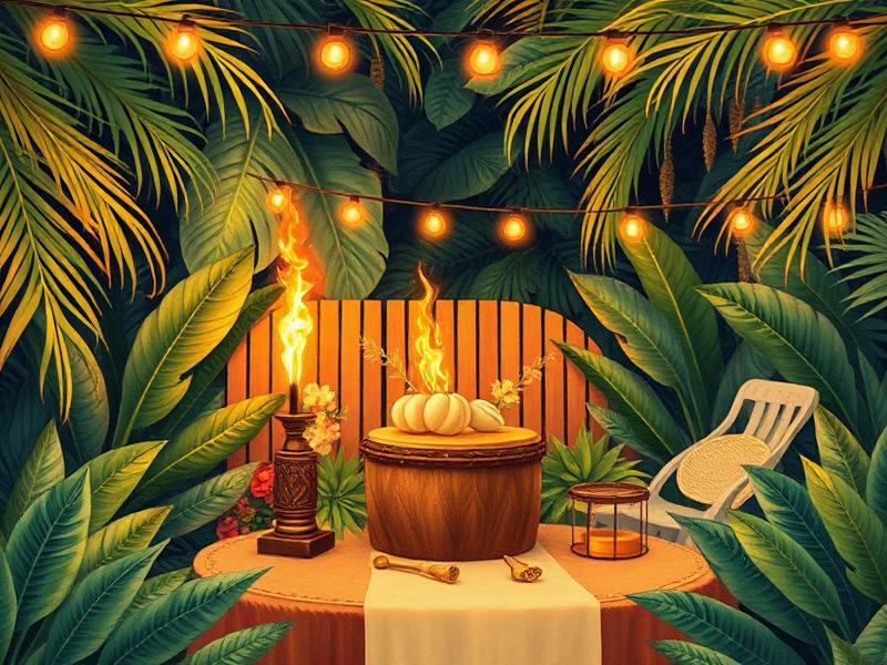 Backyard Luau